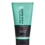Boots Tea Tree & Witch Hazel Charcoal Facial Wash 150ml