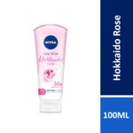Nivea Rosy Bright Hokkaido Rose Whip Foam Cleanser 100g