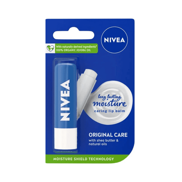 NIVEA Original Care Lip Balm Long Moisture 4.8g