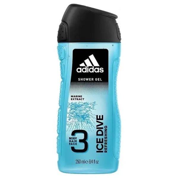Adidas Ice Dive 3-IN-1 Shower Gel 250ml