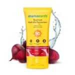 Mamaearth Beetroot Hydraful  Sunscreen SPF50 PA+++  50g
