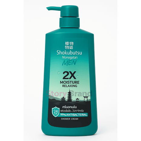 Shokubutsu Men 2X Moisture Relaxing Body Wash 500ml