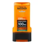 LOreal Men Hydra Energetic Wake Up Effect Taurine Shower Gel 300ml