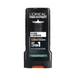LOreal Men Pure Carbon Total Clean 5 in1 Shower Gel 300ml