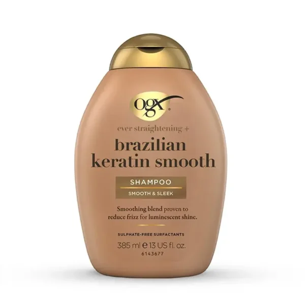 OGX Brazilian Keratin Therapy Smooth Shampoo 385ml