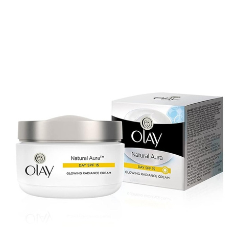 Olay Natural Aura Glowing Radiance Cream Day SPF 15 – 50g