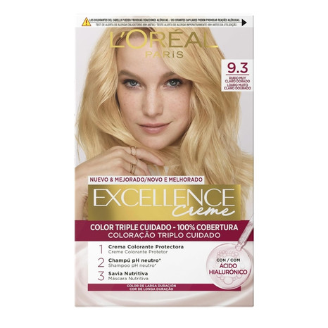 LOréal Paris Excellence Crème 9.3 Very Light Golden Blonde