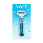 Gillette Venus Smooth Razor for Women – Skin Cushion | 2 Refills