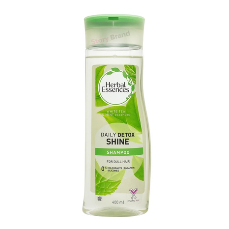 Herbal Essences Daily Detox Shine Shampoo – White Tea & Mint Essences 400ml