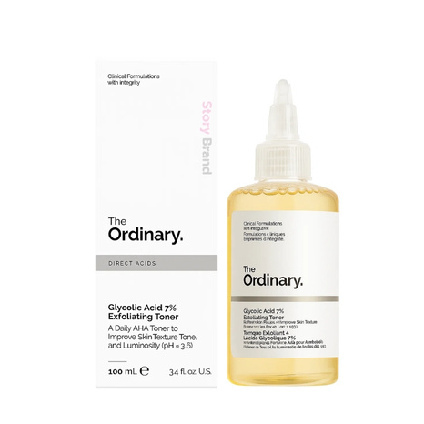 The Ordinary Glycolic Acid 7% Exfoliating Toner – 100ml