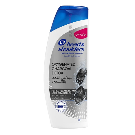 Head & Shoulders Oxygenated Charcoal Detox Anti-Dandruff Shampoo 400ml