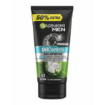 Garnier Men Charcoal OilControl 3-in-1 Wash, Scrub & Mask 150ml