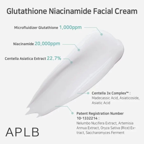 APLB Glutathione Niacinamide Facial Cream (1)