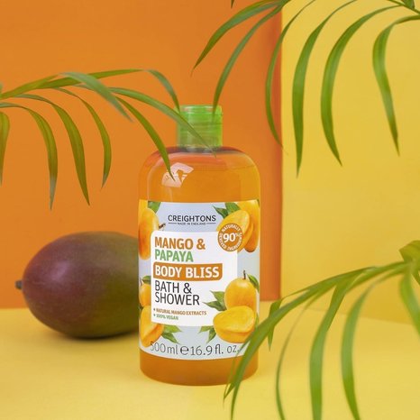 Creightons Body Bliss Mango & Papaya Bath & Shower Gel (1)