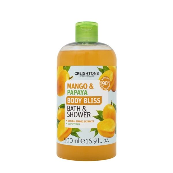 Creightons Body Bliss Mango & Papaya Bath & Shower Gel  500ml