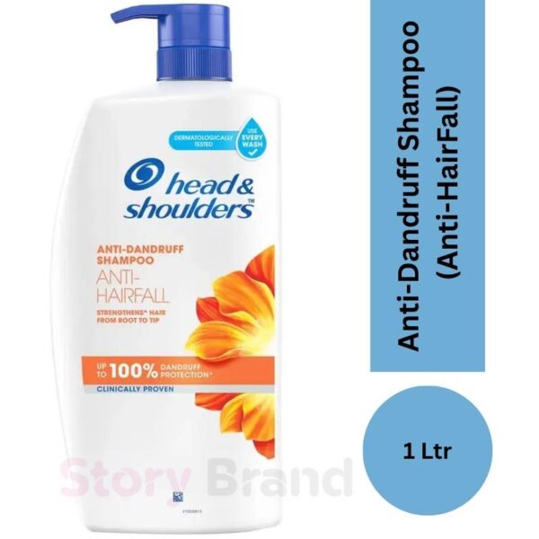 Head and Shoulders Anti-Dandruff and HairFall Shampoo 1L