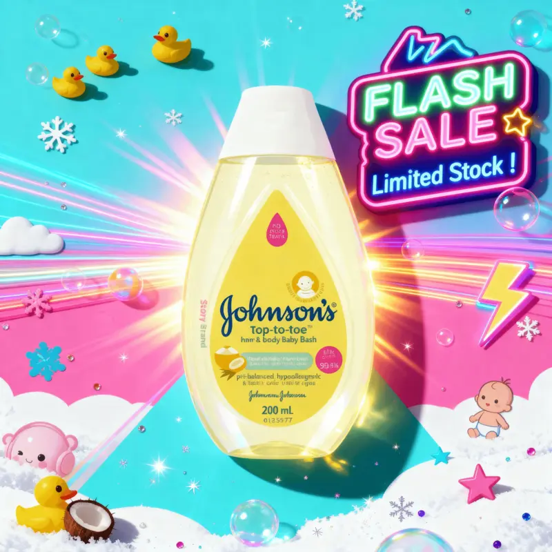 Johnson’s Top-to-Toe Baby Bath