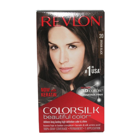 Revlon Colorsilk Beautiful Color – 20 Brown Black