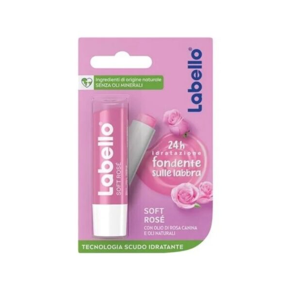Labello Soft Rosé Lip Balm   4.8g