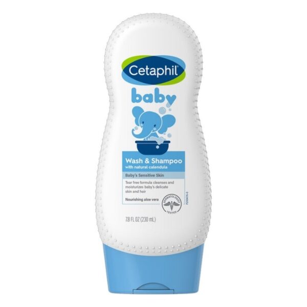 Cetaphil Baby Wash & Shampoo with Natural Calendula   230ml