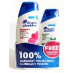 Head and Shoulders Anti-Dandruff Shampoo – Smooth & Silky FREE Cool Menthol   180+72ml