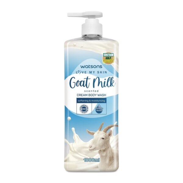 Watsons Goat Milk Body Wash  1000ml