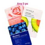 Bioaqua Sheet Mask Combo  Any 3 Pieces