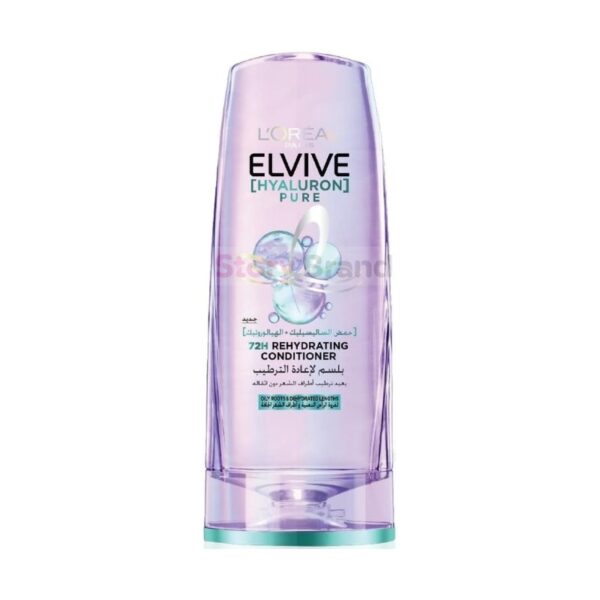 L’Oréal Paris Elvive Hyaluron Pure Rehydrating Conditioner for Oily Hair    360ml