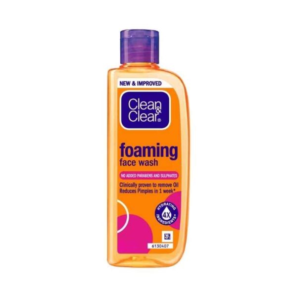 Clean & Clear Foaming Facewash for Oily Skin     100ml