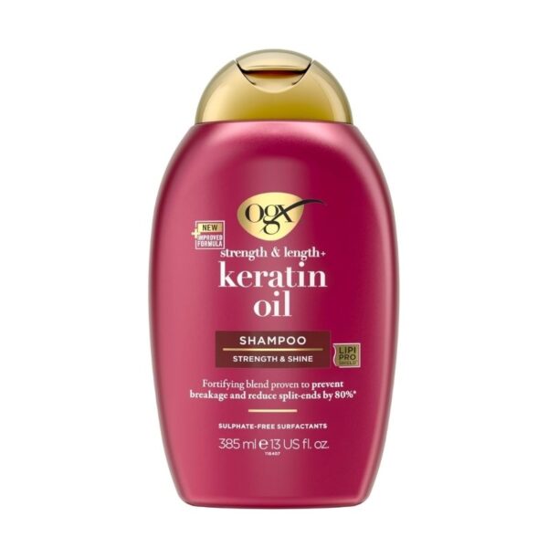 OGX Keratin Oil Strength & Shine Shampoo   385ml