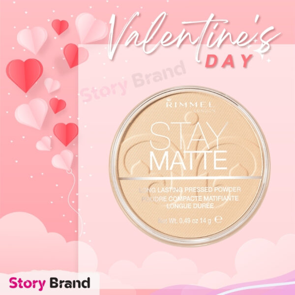 Rimmel Stay Matte Pressed Powder 14g - 001 Transparent