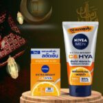 Ramadan Sale - NIVEA Men Extra Bright C & HYA Face Wash + Day Serum Cream