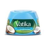 Vatika Naturals Volume & Thickness Styling Hair Cream  Tropical Coconut   140g