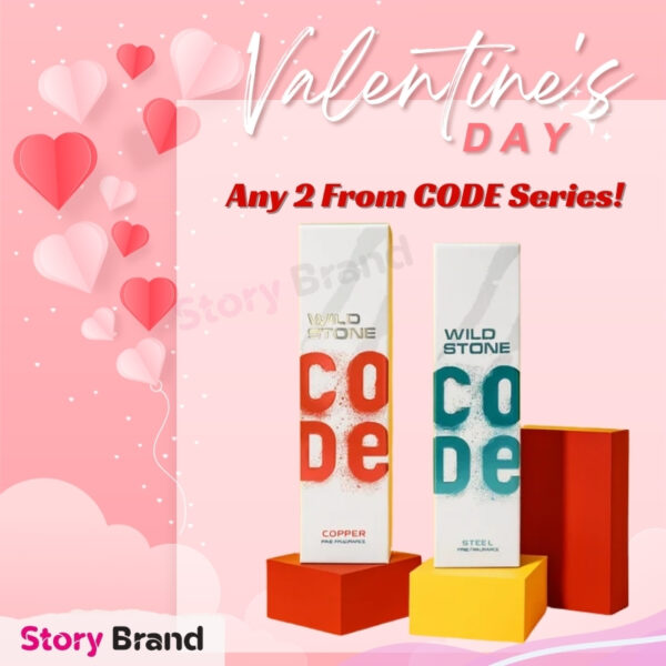 Valentine Combo - Wild Stone Code Series ANY 2 Flavour