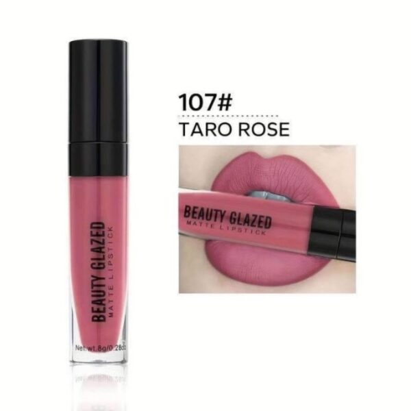 Beauty Glazed Matte Lipstick - 107 Taro Rose