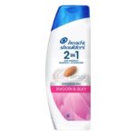 Head & Shoulders Smooth & Silky 2 in 1 Anti Dandruff Shampoo + Conditioner  340ml