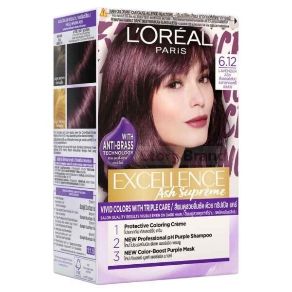 L'Oreal Excellence Ash Surprise 6.12 Lavender Ash