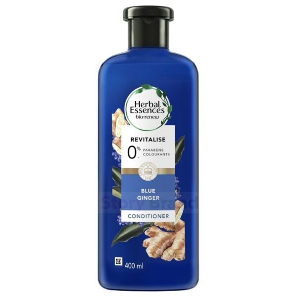 Herbal Essences bio:renew Revitalise Blue Ginger Conditioner    400ml  (Thailand)