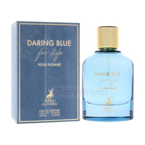 Maison Alhambra Daring Blue For Life Pour Homme   100ml