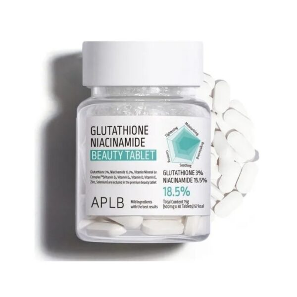 APLB Glutathione Niacinamide Beauty Tablet   30 Tablets