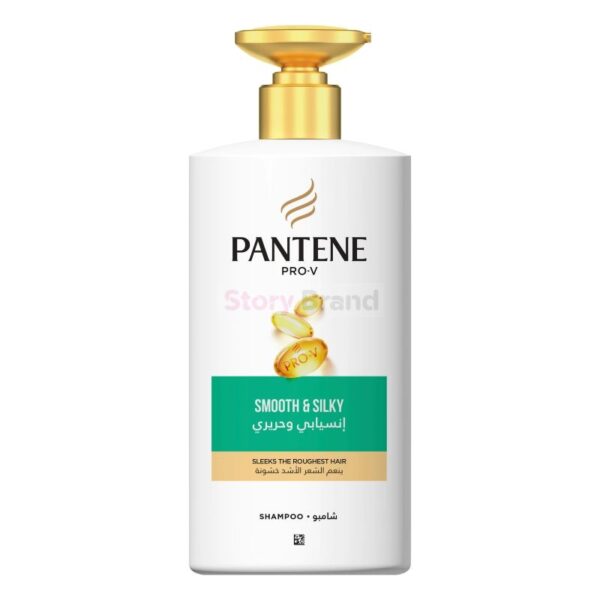 Pantene Smooth And Silky Shampoo    500ml