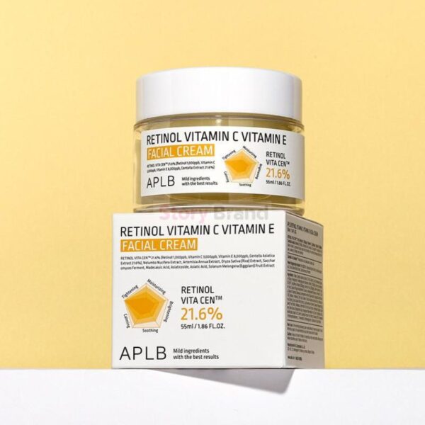 APLB Retinol Vitamin C Vitamin E Facial Cream    55ml