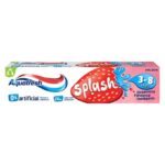 AquaFresh Splash Strawberry Flavour Toothpaste  For  3-8 Years Baby
