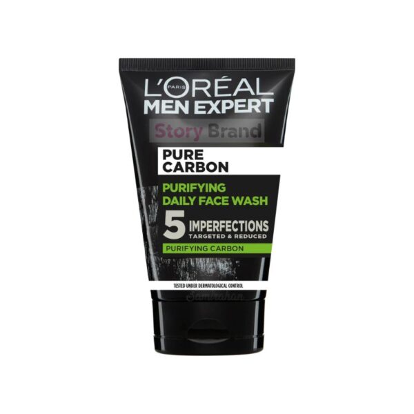 L'Oreal Men Pure Carbon Face Wash   100ml