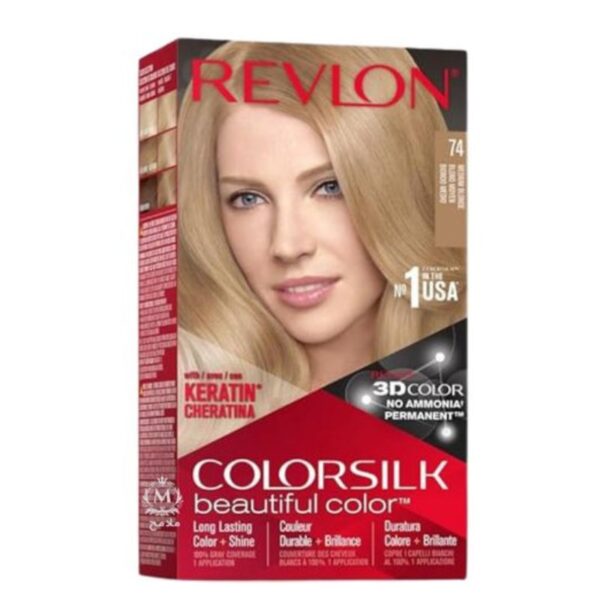 Revlon ColorSilk Color 74 Medium Blonde