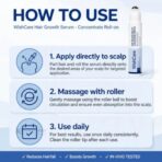 WishCare Hair Growth Serum Concentrate Roll On  10ml - Image 2