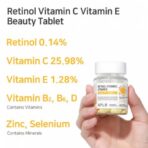 APLB Retinol Vitamin C Vitamin E Beauty Tablet   30 Tablets - Image 2