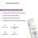 Dermatouch Kojic Acid Ceramide SPF 50 PA+++ Natural Lip Balm   5g - Image 2
