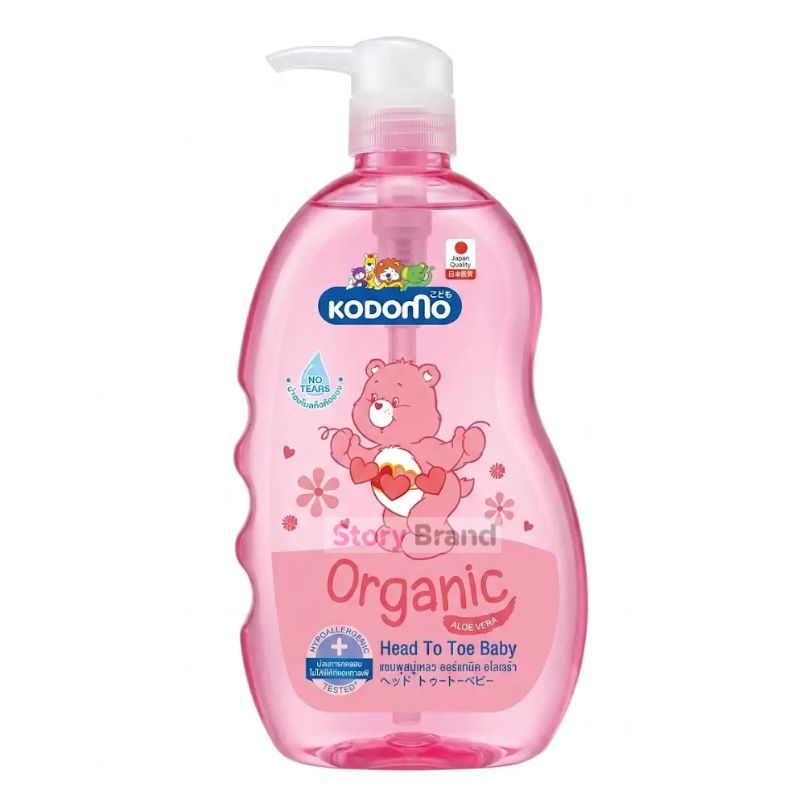 800800 ANTARA - 2026-08-26T113014.493 Kodomo Organic Baby Head to Toe Wash with Aloe Vera 800ml - Image 1