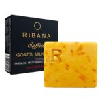 Ribana Saffron Goats Milk Soap     110g